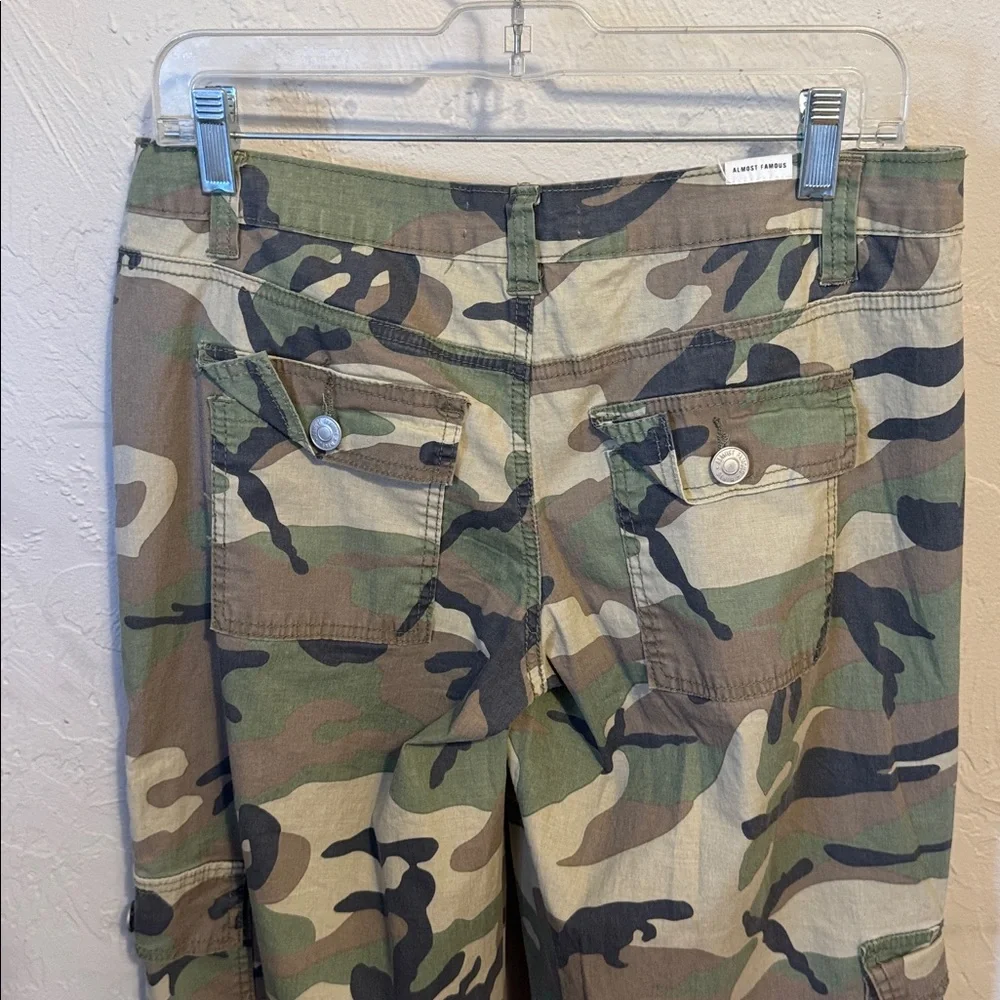 Almost Famous Camouflage Pants size medium. Lower rise. - Picture 6 of 15